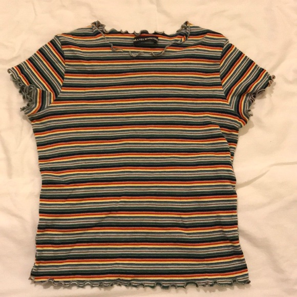 Brandy Melville Tops - Rainbow Brandy Melville top